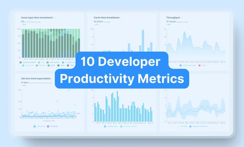 10 Developer Productivity Metrics: A Guide for Software Teams