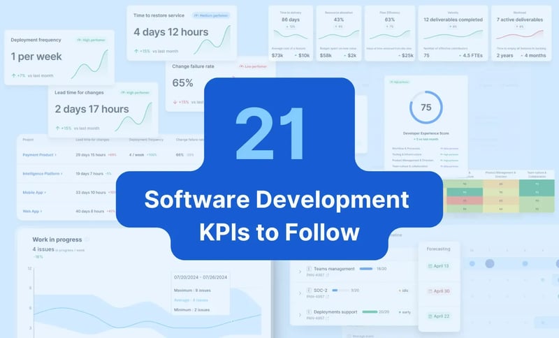 21 Software development kpis to follow